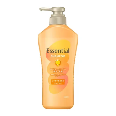 【送料込】花王 エッセンシャル しっとりまとまる シャンプー 本体 450mL 1個