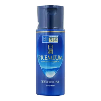 【×4個 配送おまかせ】ロート製薬 肌ラボ 白潤プレミアム 薬用 浸透美白乳液 140ml