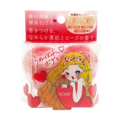 【×2個 配送おまかせ】ペリカン石鹸 うぬぼれボディ 石鹸 80g ボディ用石鹸