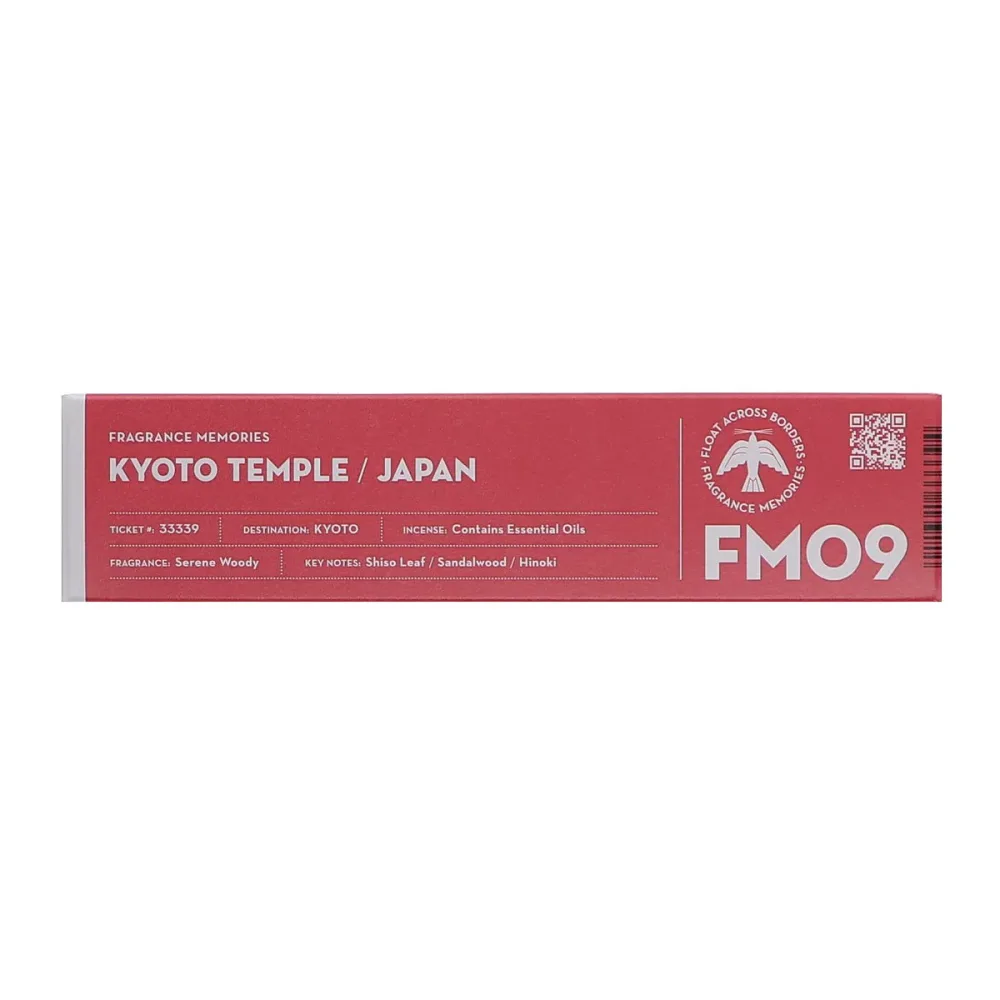 【配送おまかせ】日本香堂 フレグランスメモリーズ 09 キョウトテンプル 15本入 1個