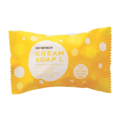 【配送おまかせ】太陽油脂 Pax NATURON パックス ナチュロン クリームソープ L レモングラスの香り 100g 1個