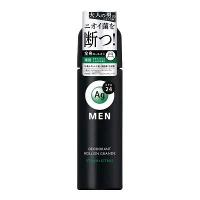 【配送おまかせ】ファイントゥデイ エージーデオ24 メン 薬用 メンズデオドラントロールオン グランデ スタイリッシュシトラス 120mL 1個