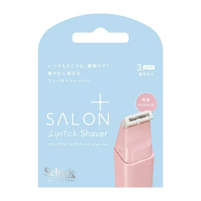 【×5個 配送おまかせ】シック サロンプラス リップスティック シェーバー 替刃 3コ入