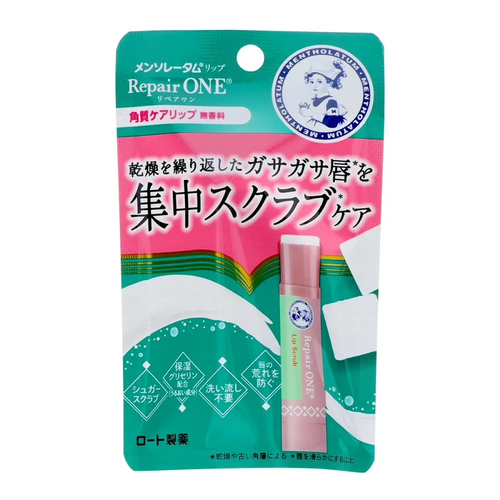 【送料込・まとめ買い×10個セット】ロート製薬 メンソレータム リップ リペアワン 角質ケア リップ 3.6g リップクリーム