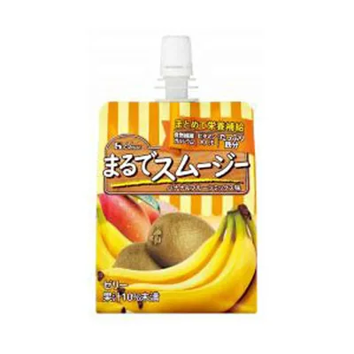 【配送おまかせ】ハウスウェルネスフーズ まるでスムージー バナナ&フルーツミックス味 150g 1個