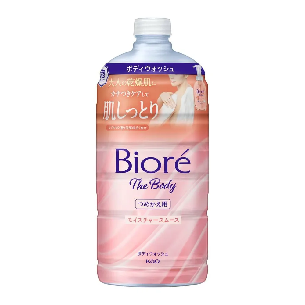 【送料込・まとめ買い×10個セット】花王 ビオレ ザ ボディ 泡タイプ モイスチャースムース つめかえ用 740mL ボディウォッシュ ボディソープ