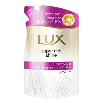 【送料込・まとめ買い×18個セット】ユニリーバ ラックス スーパーリッチシャイン モイスチャー 保湿シャンプー つめかえ用 280g シャンプー