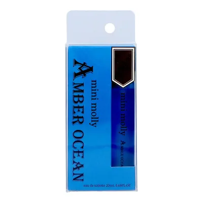 【×2個 配送おまかせ】コスメステーション minimolly ミニーモリー オードトワレ アンバーオーシャン 20mL