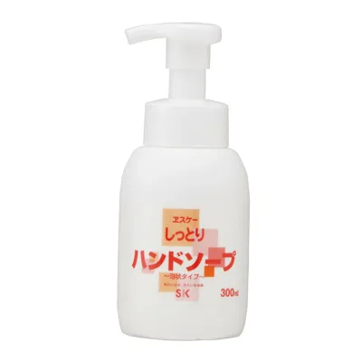 【送料込・まとめ買い×12個セット】しっとり ハンドソープ 泡タイプ ラベンダーの香り 本体 300mL エスケー石鹸
