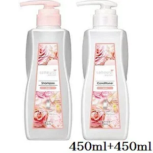 サムライ ウーマン シャンプー モイスト 450ml + コンディショナー 450ml