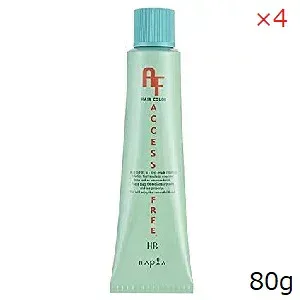ナプラ アクセスフリー ヘアカラー HB 80g 6NB ×4セット