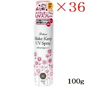 リシャン メイクキープUVスプレー 無香料 100g ×36セット