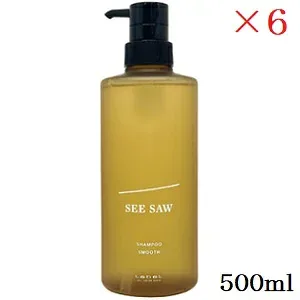 ルベル シーソー SEE/SAW シャンプーS スムース 500ml ×6セット