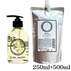 O SKIN&HAIR オースキン&ヘア オー・オイル モイスト 250ml + 500ml レフィル 詰替用