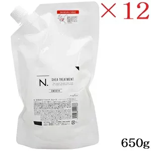 ナプラ N. SHEA スムーストリートメント 650g レフィル 詰替用 ×12セット