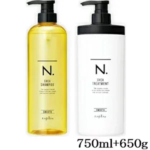ナプラ N. SHEA スムースシャンプー 750ml + スムーストリートメント 650g