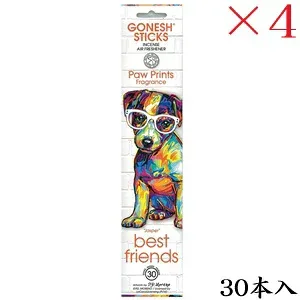 ガーネッシュ GONESH incense 30 sticks ベストフレンズ Jasper ×4セット