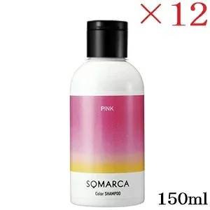 ホーユー ソマルカ カラーシャンプー ピンク 150ml ×12セット