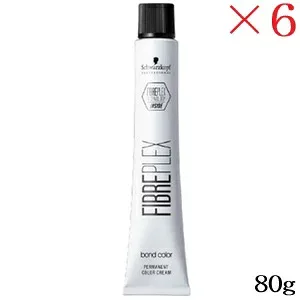 シュワルツコフ ファイバープレックス ボンドカラー 80g Goth-P ×6セット (医薬部外品)