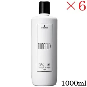 シュワルツコフ ファイバープレックス ボンド ジェルデベロッパー 1000ml 3% ×6セット (医薬部外品)