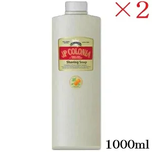 JPコロニア シトラス シェービングソープ EX 1000ml ×2セット