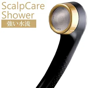 Arromic スカルプケアシャワー サロンスタイルシャワー アラミック ブラック SSC-24N 節水シャワーヘッド 塩素除去 節水