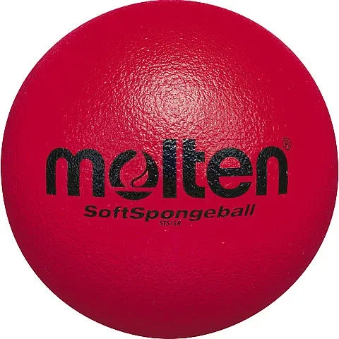モルテン molten ソフトスポンジボール 赤 直径約16cm 85-105g スポンジ製 STS16R