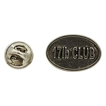 【中古】【39shop】【輸入品・未使用】クリエイティブピューターDesigns、ピューター17lbクラブラペルピンブローチ、アンティーク仕上げ、a822(新古品)