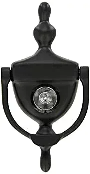 【中古】【39shop】【輸入品・未使用】Deltana★Victorian Door Knocker withガラスレンズビューア DKV630U19 1(新古品)