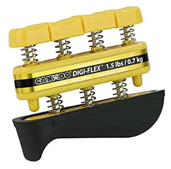 【中古】【39shop】【輸入品・未使用】CanDoR★Digi-FlexR hand exerciser - Yellow x-light - Finger (1.5 lb) / hand (5.0 lb)(新古品)
