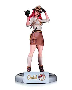 【中古】【39shop】【輸入品・未使用】DC★Collectibles DC Comics Bombshells: Cheetah Statue(新古品)