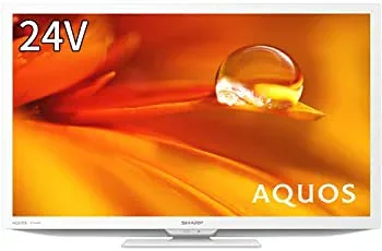 【中古】シャープ 24V型 液晶 テレビ アクオス 2T-C24DE-W ハイビジョン 外付けHDD裏番組録画対応 AQUOS 2021年モデル ホワイト