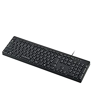 【中古】【39shop】【未使用】エレコム★キーボード 有線 メンブレン ブラック TK-FFCM01BK(新古品)