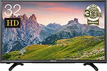 【中古】【39shop】ハイセンス★32V型 液晶 テレビ HJ32K3120 ハイビジョン 外付けHDD裏番組録画対応 メーカー3 2017モデル(良い)