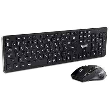【中古】【39shop】スリーアールソリューション3R★Solution 3R solution ワイヤレス キーボード 5ボタンマウス セット 2.4GHz 人間工学 日本語108キー 800/1200/160(非常に良い)