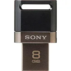 【中古】【39shop】SONY★USBメモリ USB2.0 8GB ブラック USM8SA1 B(非常に良い)