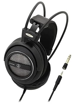 【中古】【39shop】オーディオテクニカ★ATH-AVA500 ヘッドホン 有線 開放型 ブラック(非常に良い)