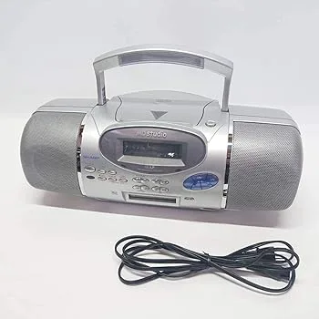 【中古】【39shop】SHARP★MD/CDシステム MD-F220-S(非常に良い)