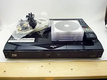 【中古】【39shop】シャープ★500GB 2チューナー ブルーレイレコーダー HDMIケーブル AQUOS BD-HDW25(非常に良い)