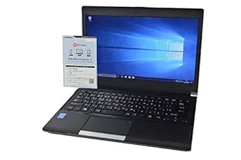 【中古】【39shop】ノートパソコン★【OFFICE搭載】 SSD 128GB TOSHIBA dynabook R734 第4世代 Core i5 4300M HD 13.3インチ 8GB/128GB/DVDマルチ/WiFi対応無線LAN/B(良い)