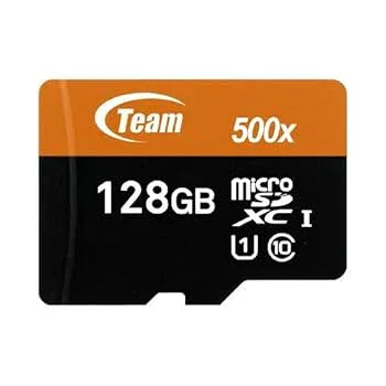 【中古】TEAMジャパン 128GB microSDXCカード UHS-1 SD変換アダプタ Read:40MB/s Write:10MB/s TUSDX128GUHS03
