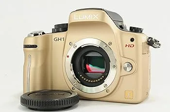 【中古】【39shop】Panasonic★デジタル一眼カメラ LUMIX GH1 ボディ コンフォートゴールド DMC-GH1-N(良い)