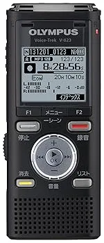 【中古】【39shop】OLYMPUS★ICレコーダー VoiceTrek 8GB リニアPCM対応 MicroSD対応 BLK ブラック V-823(良い)
