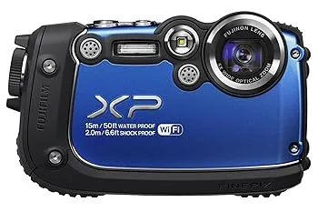 【中古】【39shop】FUJIFILM★デジタルカメラ XP200BL ブルー 1/2.3型 正方画素CMOS 光学5倍ズーム F FX-XP200BL(良い)