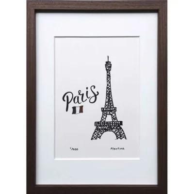 アートポスター(安川 敏明) コンテンポラリーアート PHOTOGRAPHY Alevtina Paris