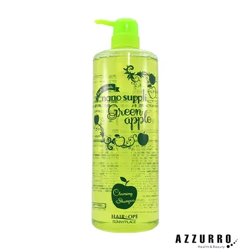 サニープレイス ナノサプリ クレンジングシャンプー 1000ml グリーンアップル【宅急便対応】
