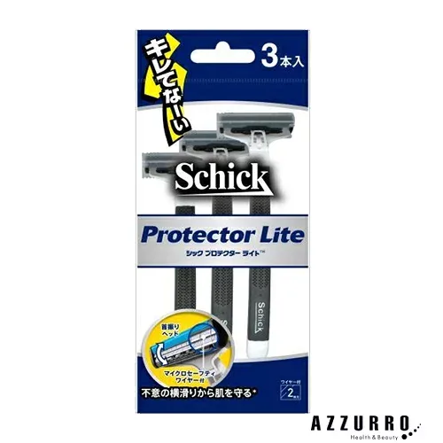 シック Schick プロテクター ライト 3本入【ドラッグストア】【追跡可能メール便対応10個まで】