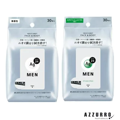 ファイントゥデイ エージーデオ24 メン メンズシート フェイス&ボディ 30枚【ドラッグストア】【宅急便対応】