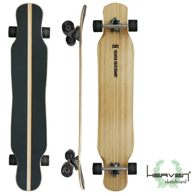 ロングスケートボード HEAVEN Peter Ride 46インチ 約116.8×22.8センチ ダンシングスタイル!高品質ロングスケートボード ヘブン ピーターライド46インチ スノボサーフィンのオフトレ ロング スケボー ロンスケ サーフスケート クルーザーデッキ デッキ スノーボード