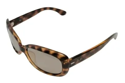 レイバン サングラス ジャッキー RB4101F べっこう柄 JACKIE ローブリッジフィット RB4101F-71071-58 メンズ レディース Ray-Ban 男女兼用 【中古】